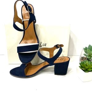 Style & Co Mollee in blue NWO with box.